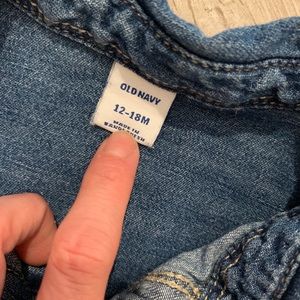 Old Navy Shirts & Tops - Denim button down shirt Old Navy Shirts & Tops - Denim button down shirt